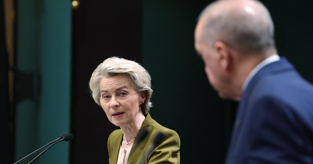 Diplomație și gustări: Cina de lucru dintre Von der Leyen și Erdogan, marcată de tensiuni în relația dintre UE și Ankara