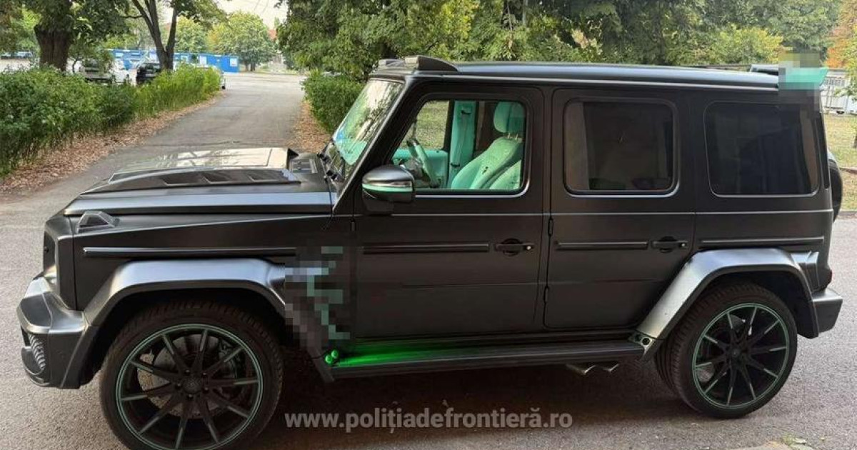 Un elvețian a intrat în România cu o mașină de 200.000 de euro. Polițiștii de frontieră l-au urmărit și i-au confiscat-o