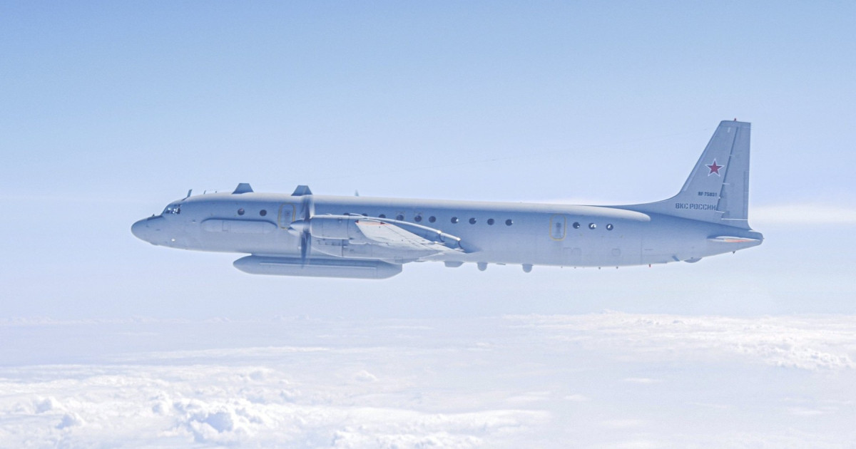 Un avion de spionaj rusesc Iliușin Il-20, interceptat de avioane poloneze de vânătoare la doar 30 de km de coastă